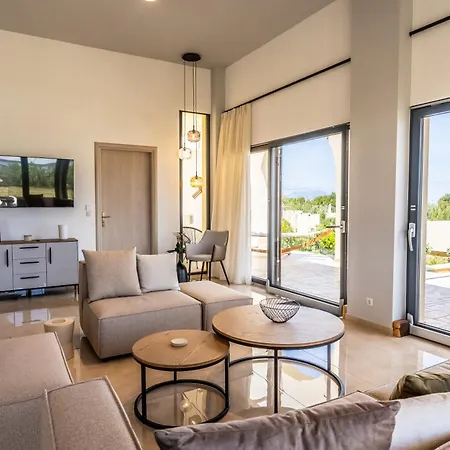 Villa Selena Front Loft - With Private Pool & Garden Episkopi (Rethymno)